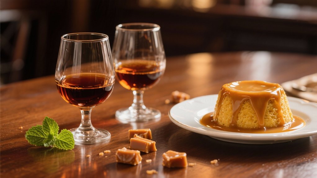 port enhances toffee puddings