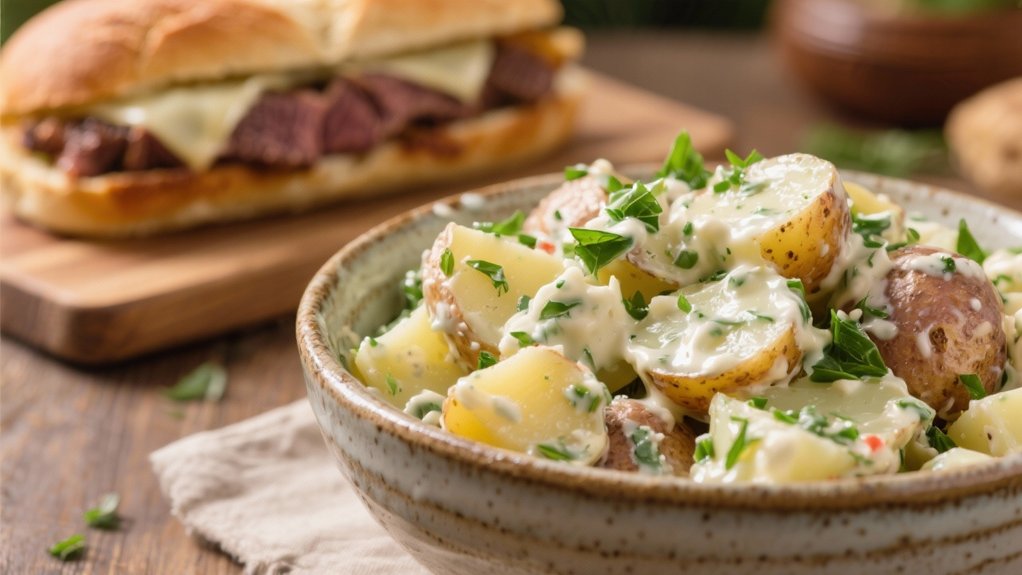 potato salad complements sandwiches