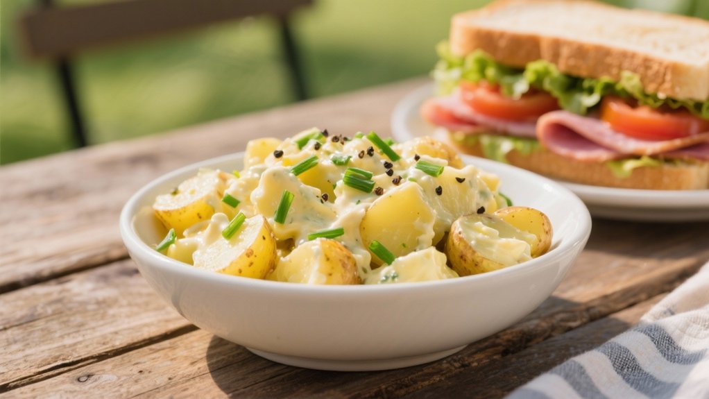 potato salad complements sandwiches
