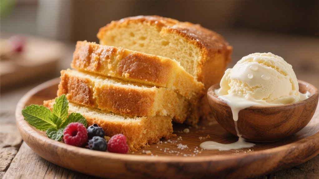pound cake ice cream delight