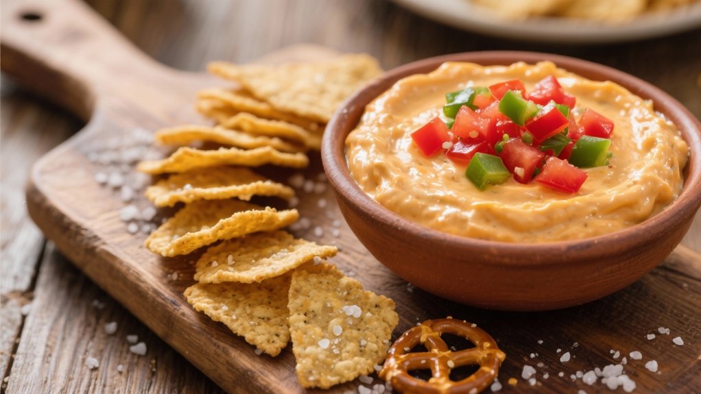 pretzel chips enhance dips