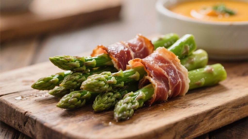 prosciutto wrapped asparagus appetizer