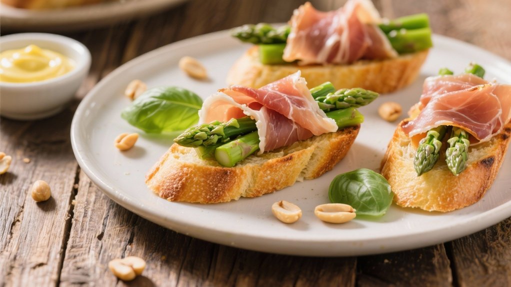 prosciutto wrapped asparagus perfection