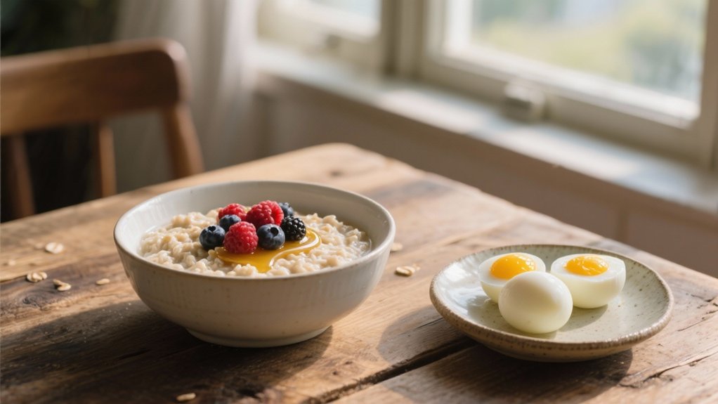 protein packed breakfast combination