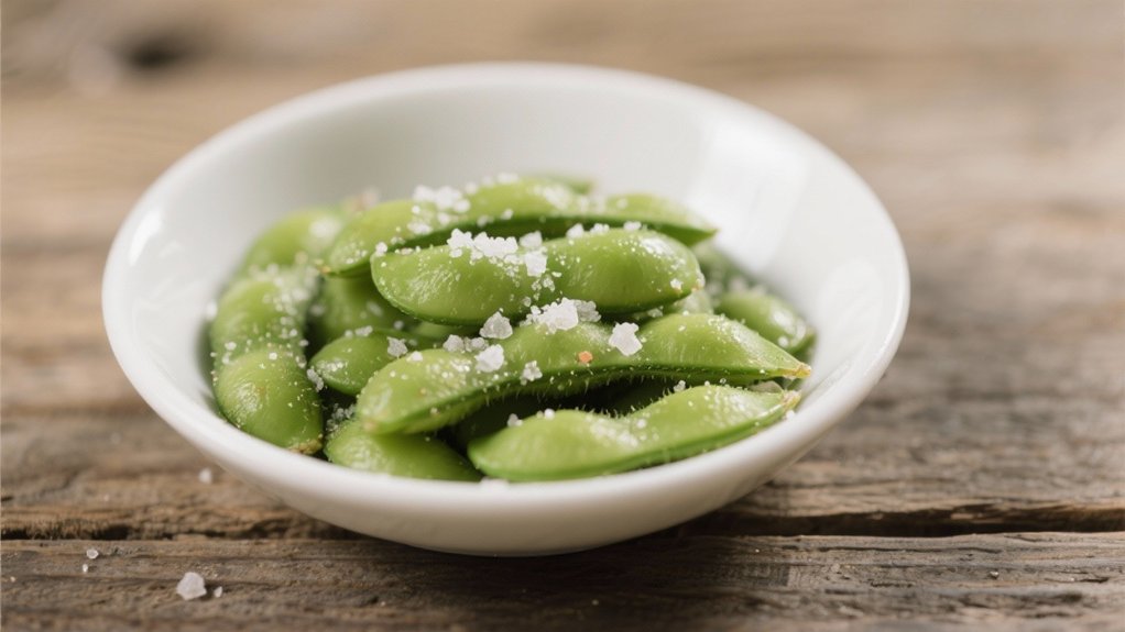 protein packed edamame appetizer