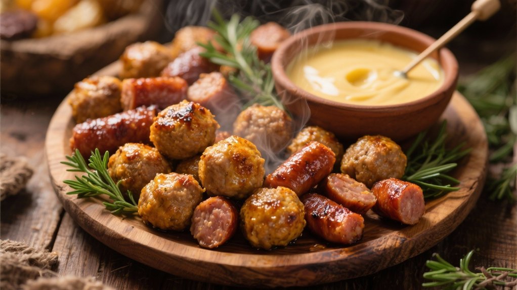 protein packed fondue accompaniments