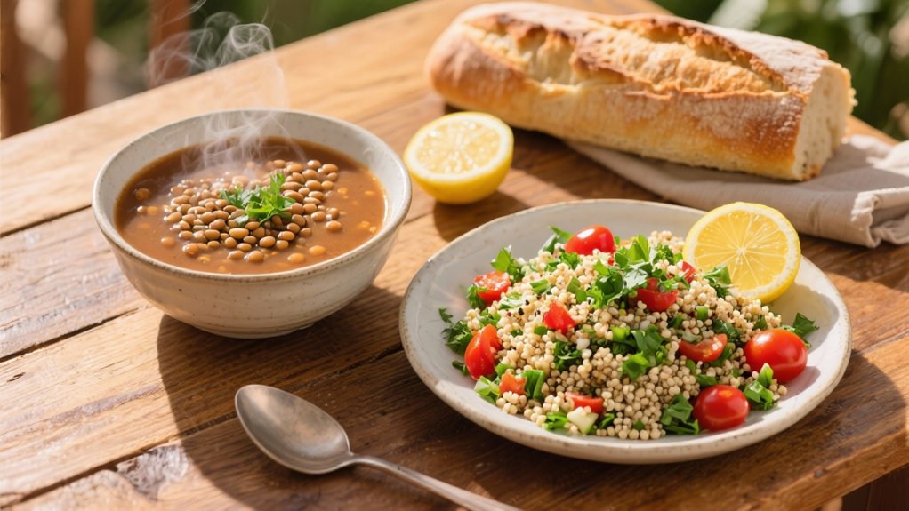 protein packed mediterranean side