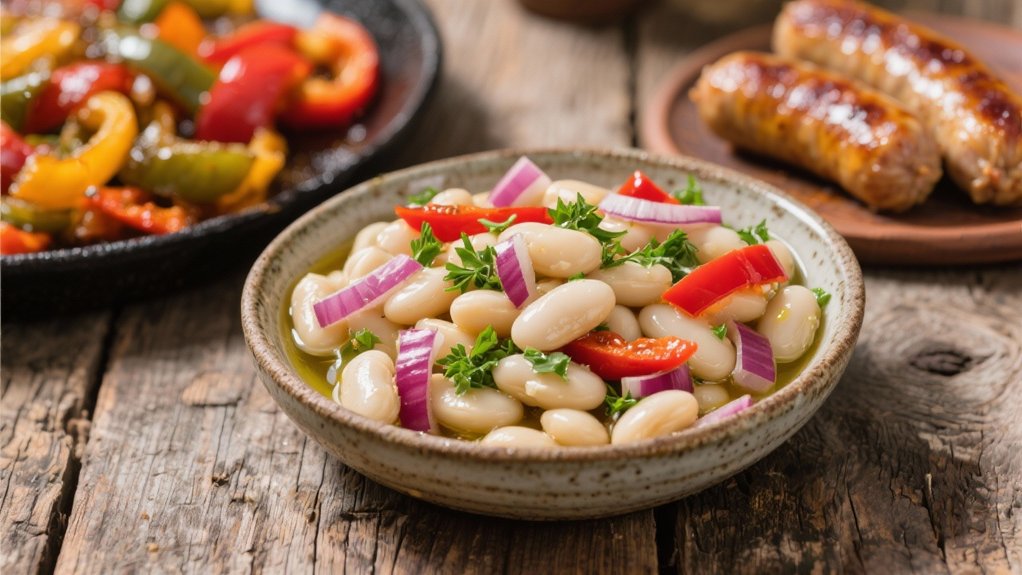 protein packed refreshing side salad