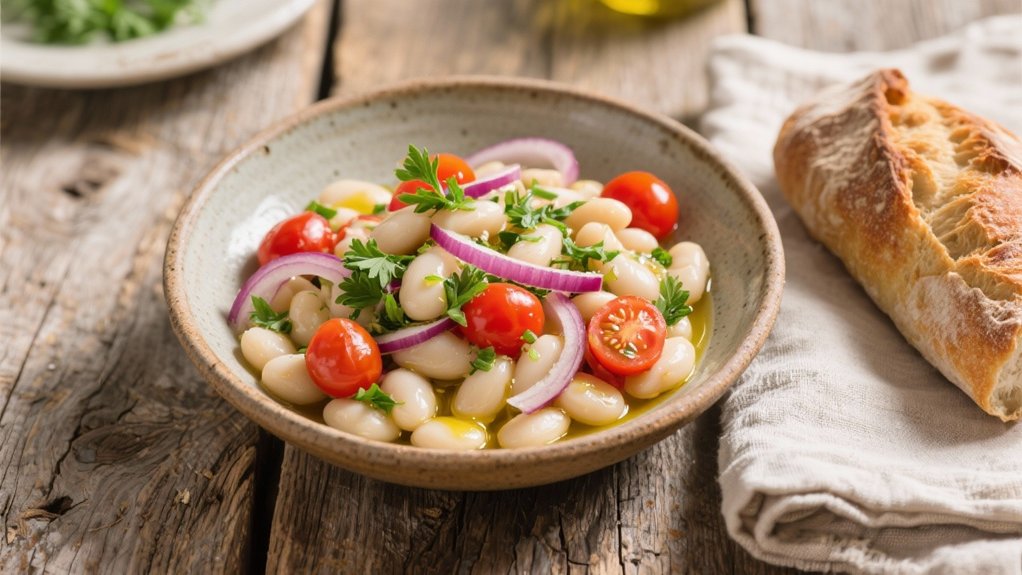 protein packed tuscan white beans