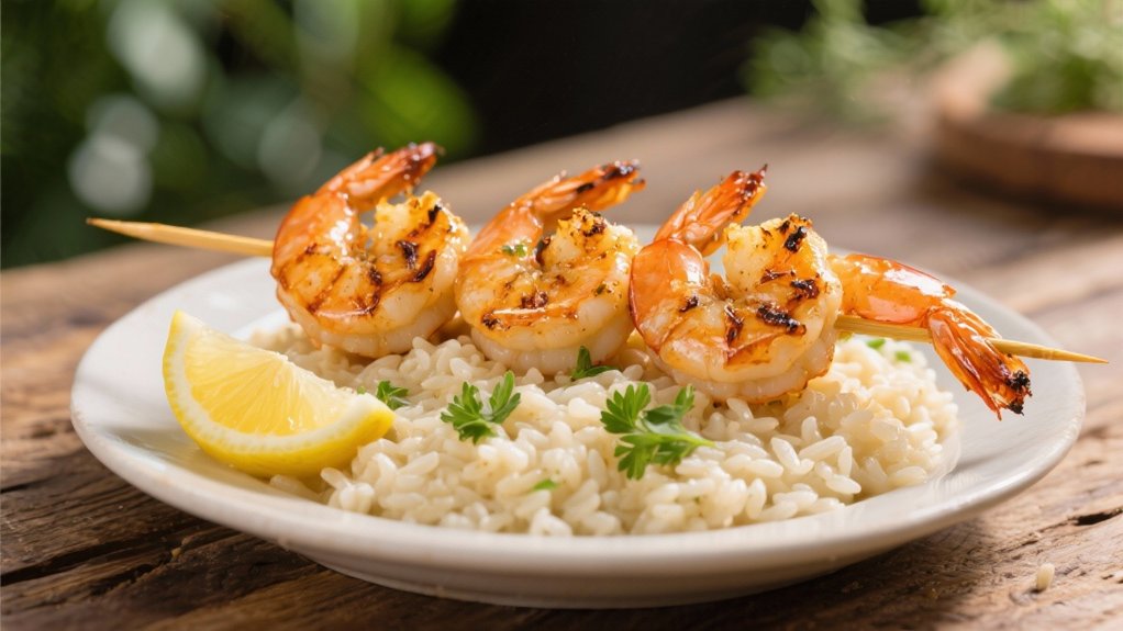 quick flavorful grilled shrimp