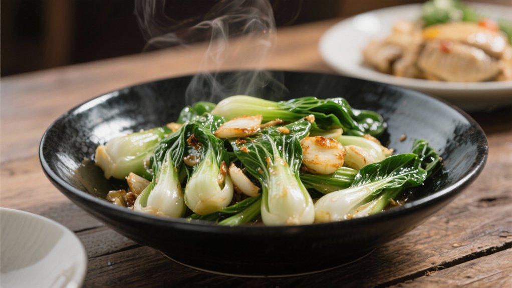 quick stir fry for bok choy