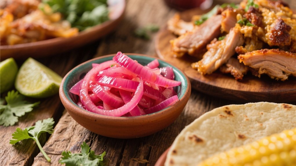 quick tangy pickled onions