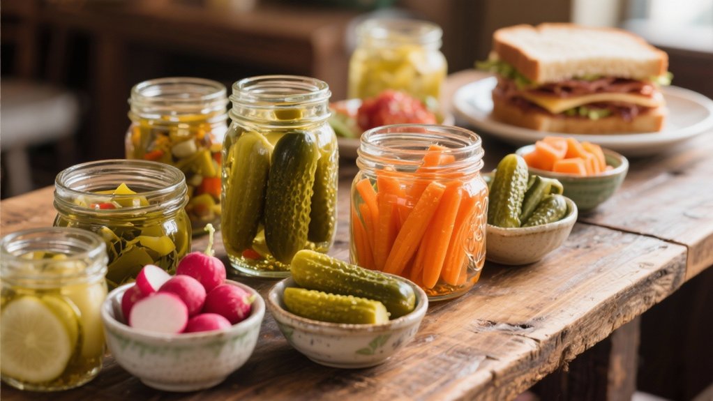 quick tangy pickled vegetables
