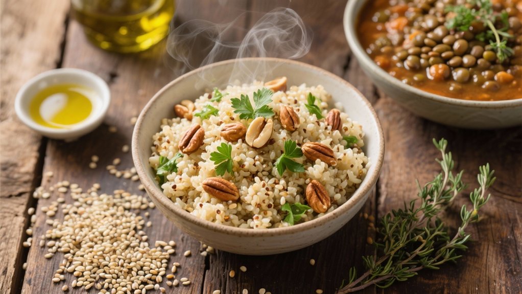 quinoa lentil flavor variations