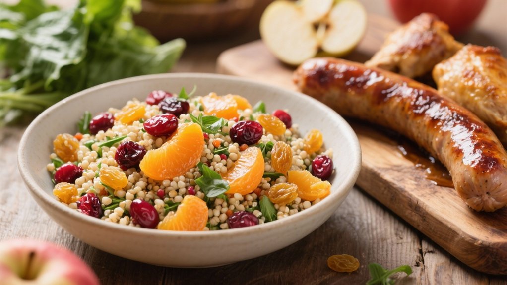 quinoa salad with dried fruit