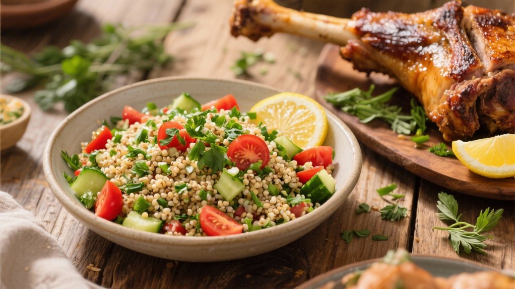 quinoa salad with herbs