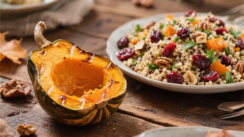 quinoa salad with nuts