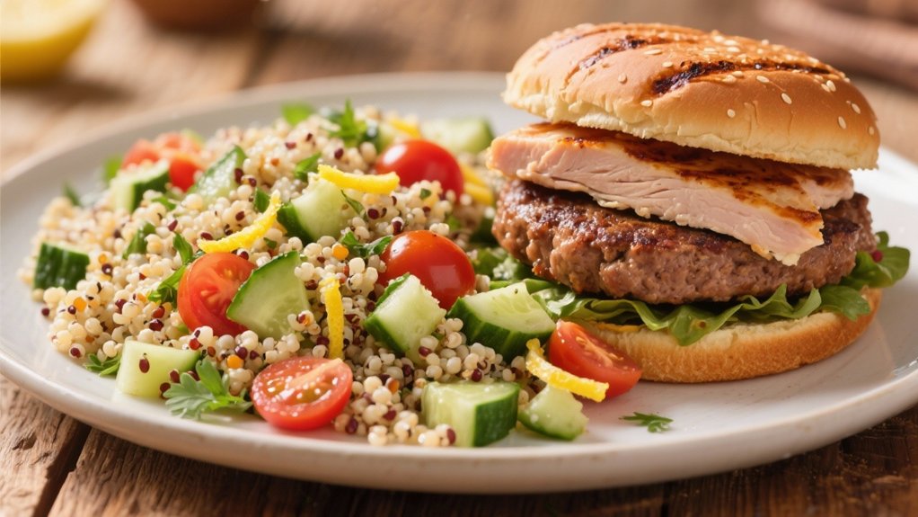 quinoa salad with variations