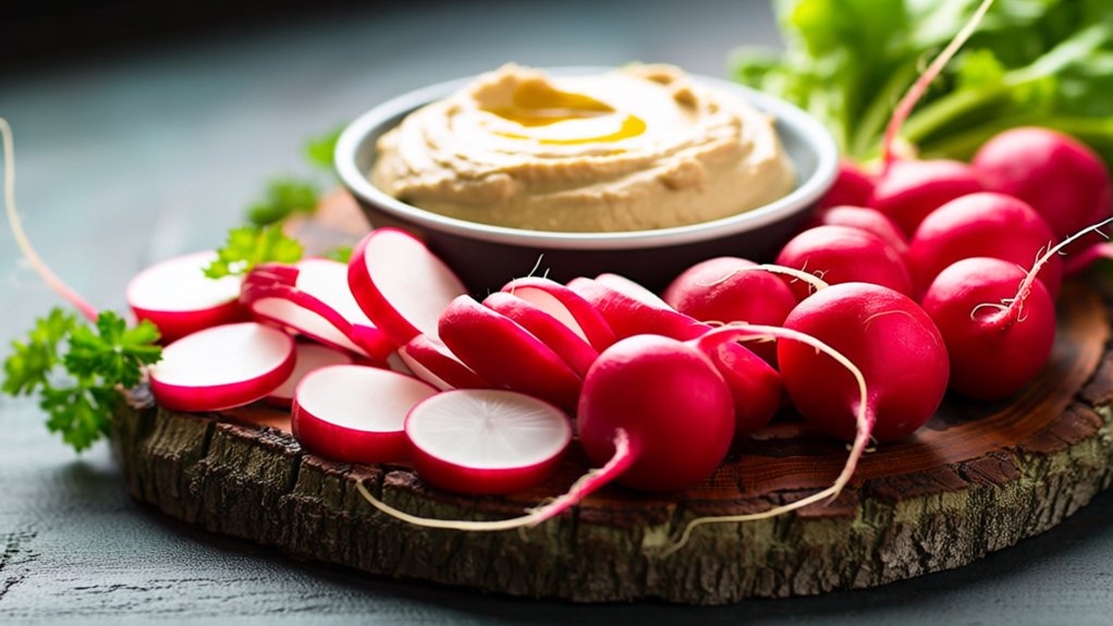 radishes crunchy peppery nutritious bites