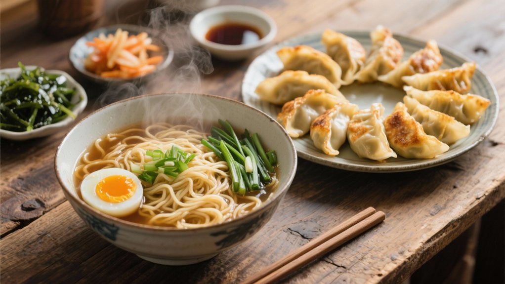 ramen gyoza perfect pairing