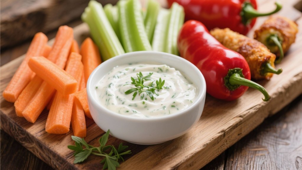 ranch dip with vegetables