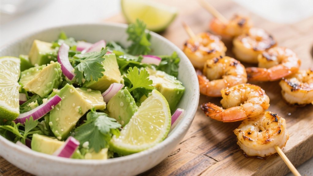 refreshing avocado cilantro salad