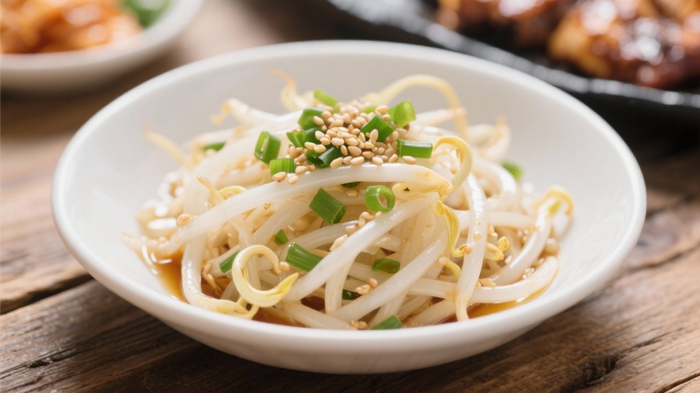 refreshing bean sprout salad