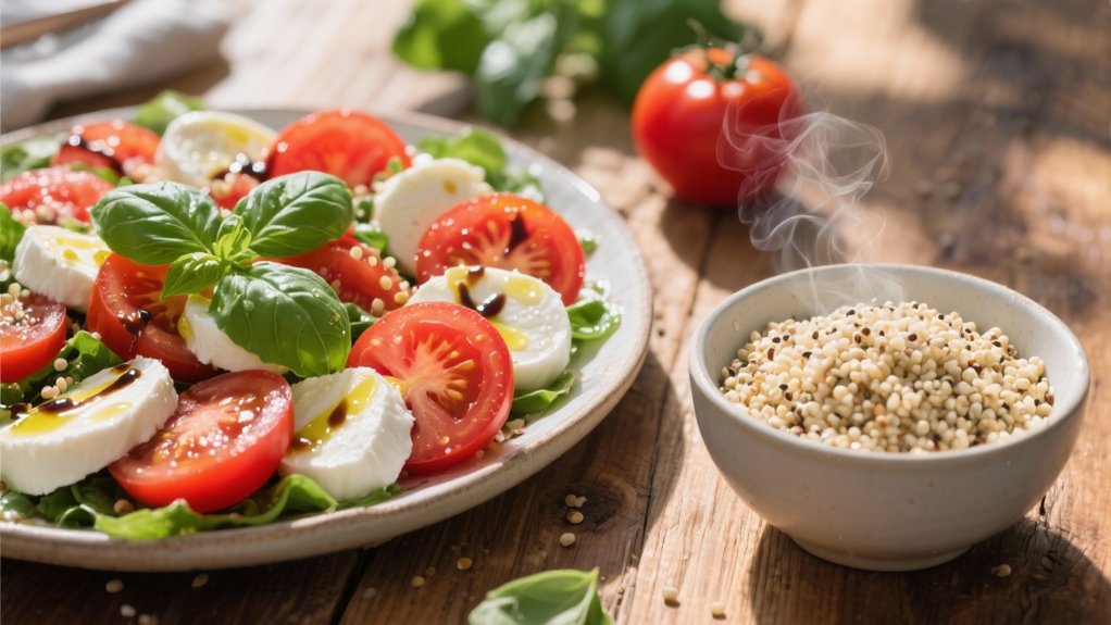 refreshing caprese salad simplicity