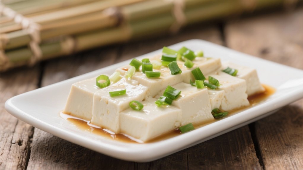 refreshing cold tofu dish