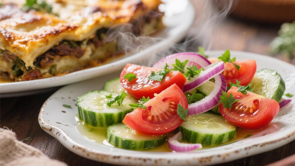 refreshing cucumber tomato salad