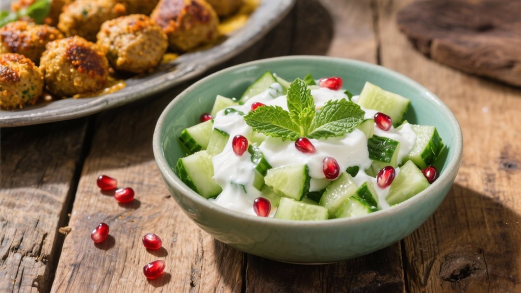 refreshing cucumber yogurt salad