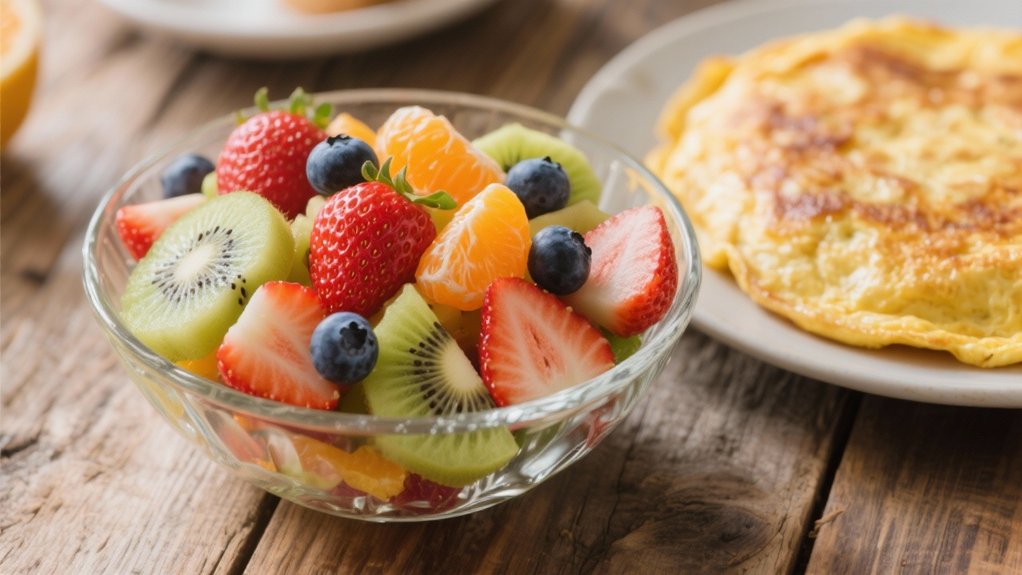 refreshing fruit salad pairing