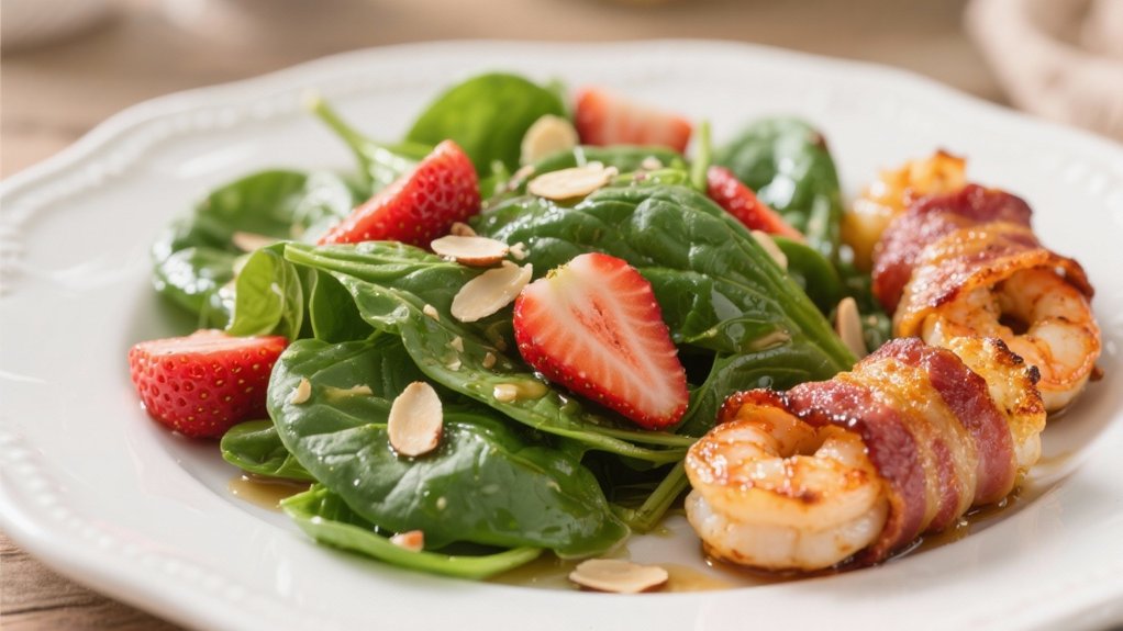 refreshing salad complements seafood