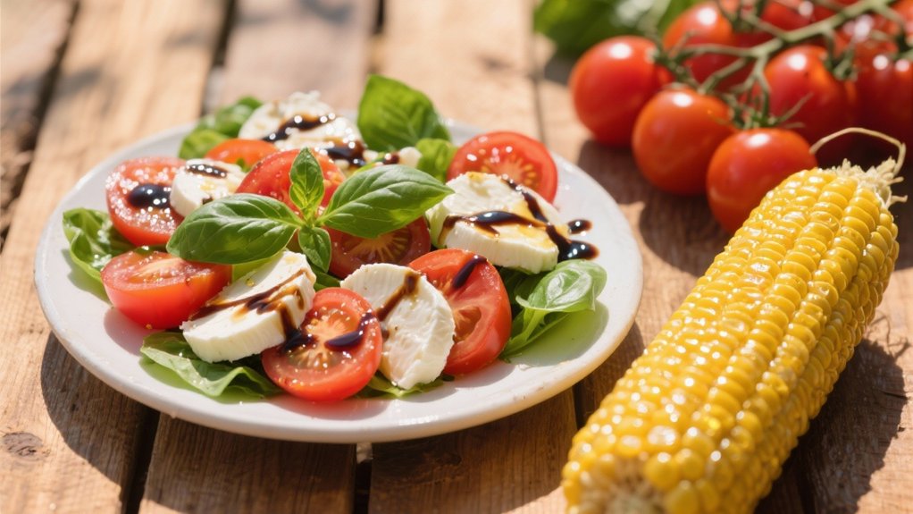 refreshing summer salad trio