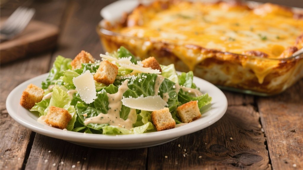 revitalizing caesar salad contrast