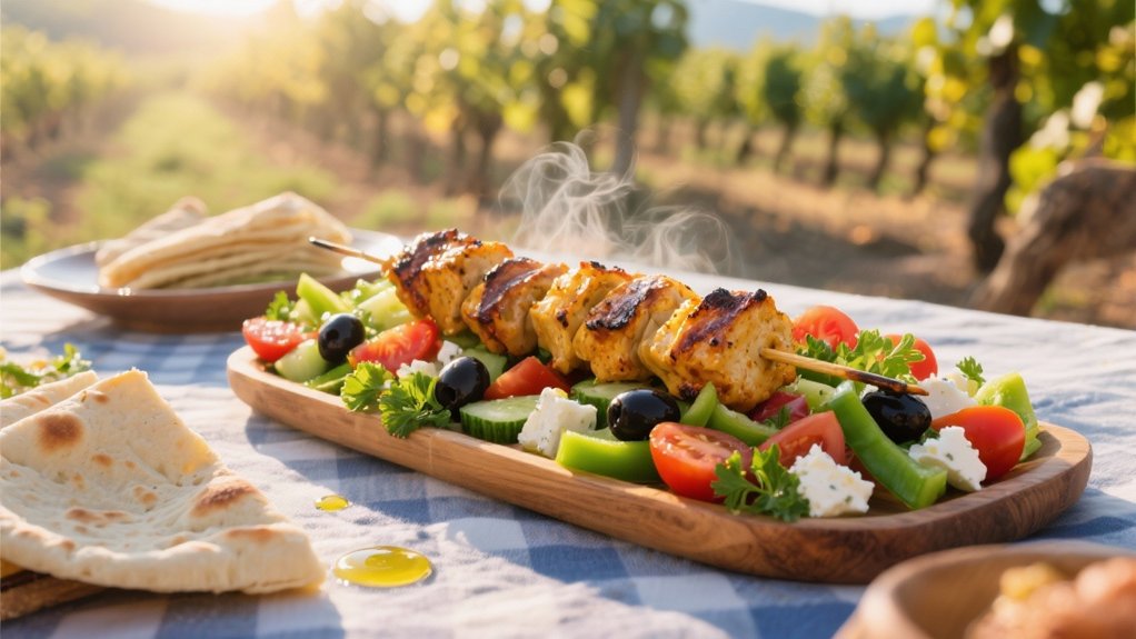 revitalizing mediterranean vegetable salad
