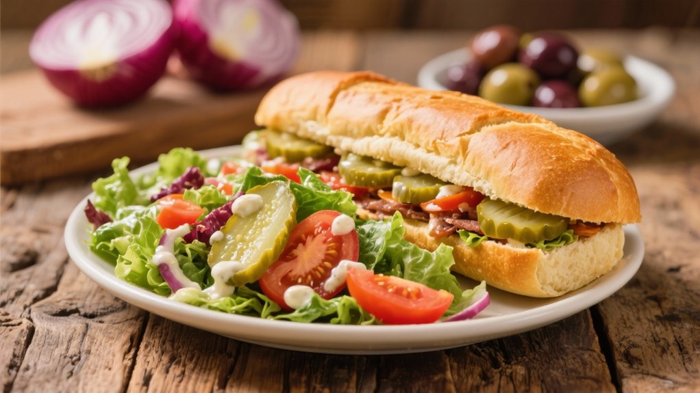 revitalizing po boy salad