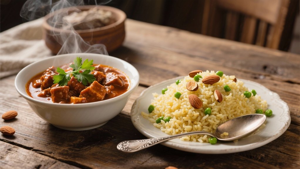 rice pilaf pairs goulash