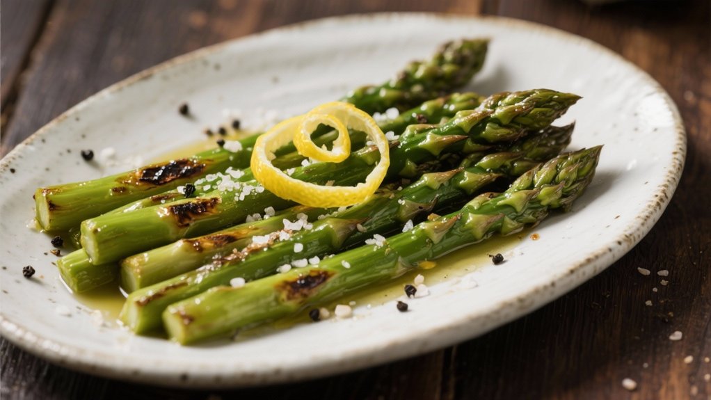 roast asparagus with lemon