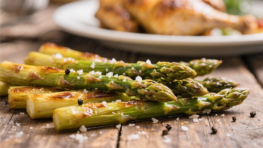 roasted asparagus for balance