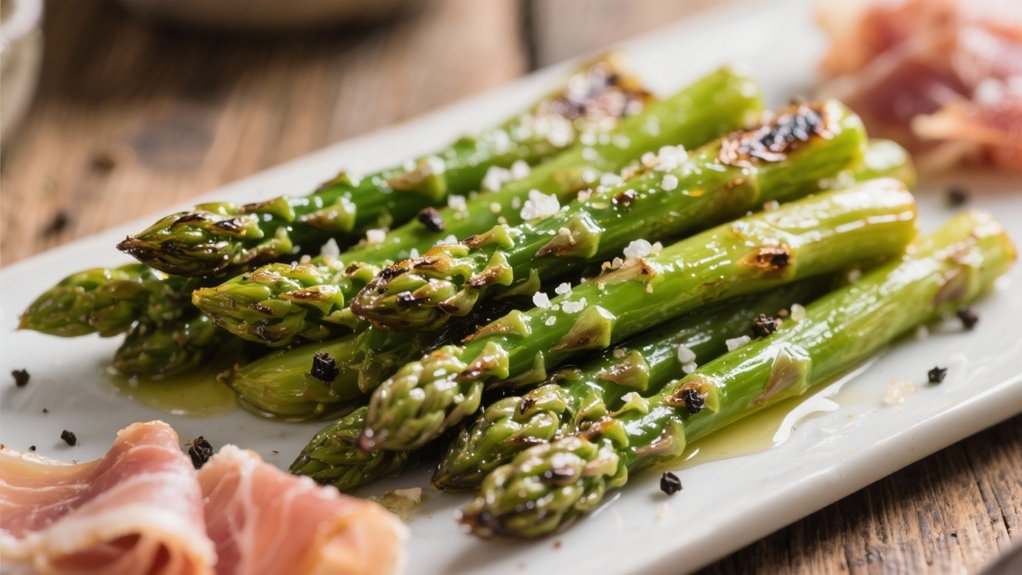 roasted asparagus with prosciutto