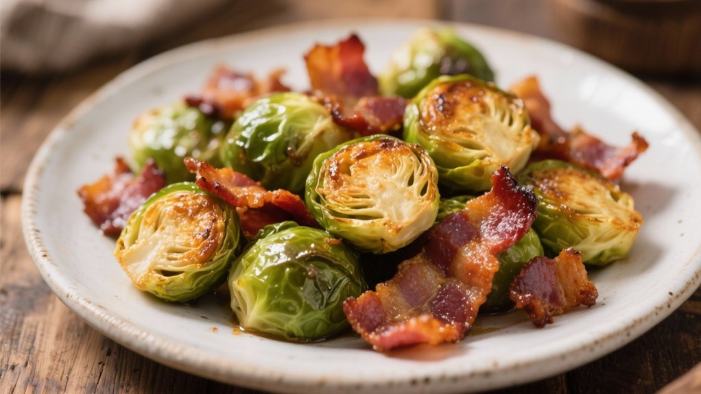 roasted bacon brussels sprouts