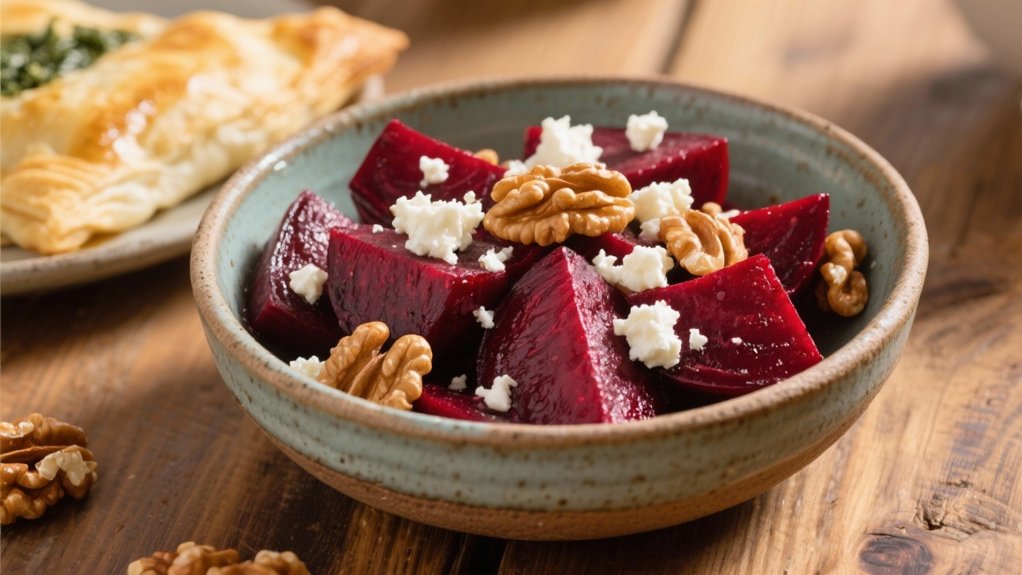 roasted beets with feta