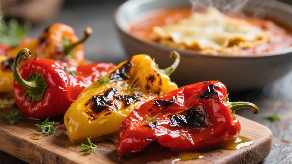 roasted bell peppers options