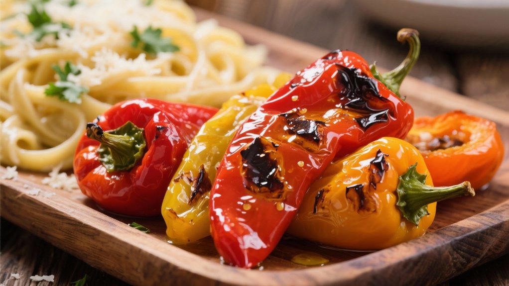 roasted bell peppers recipe