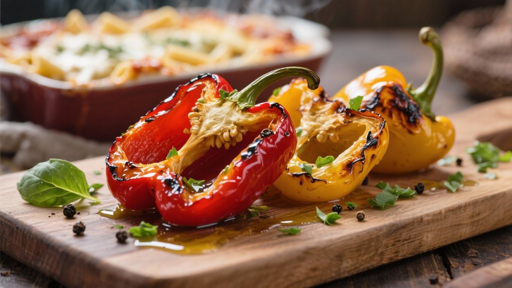 roasted bell peppers recipe