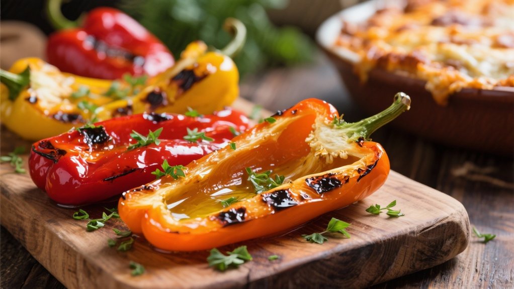 roasted bell peppers recipe