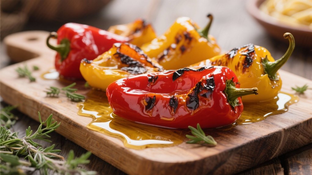 roasted bell peppers recipe