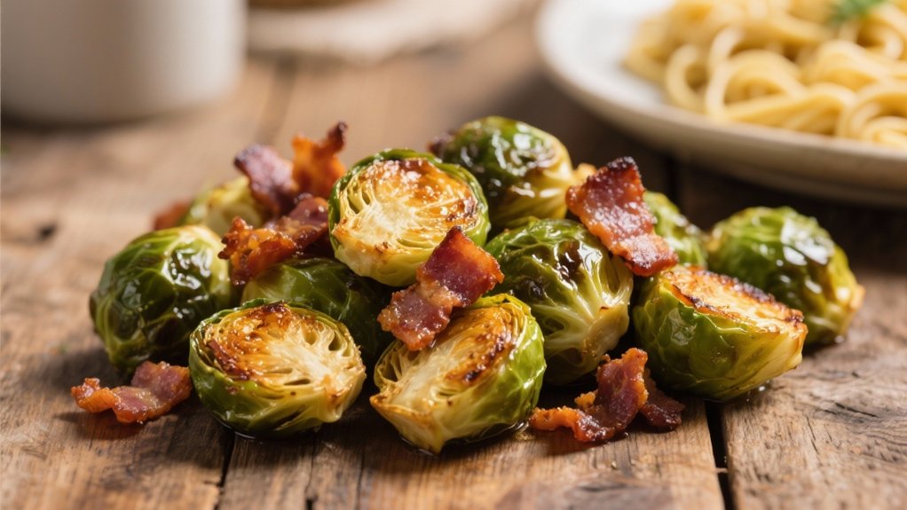 roasted brussels sprouts bacon