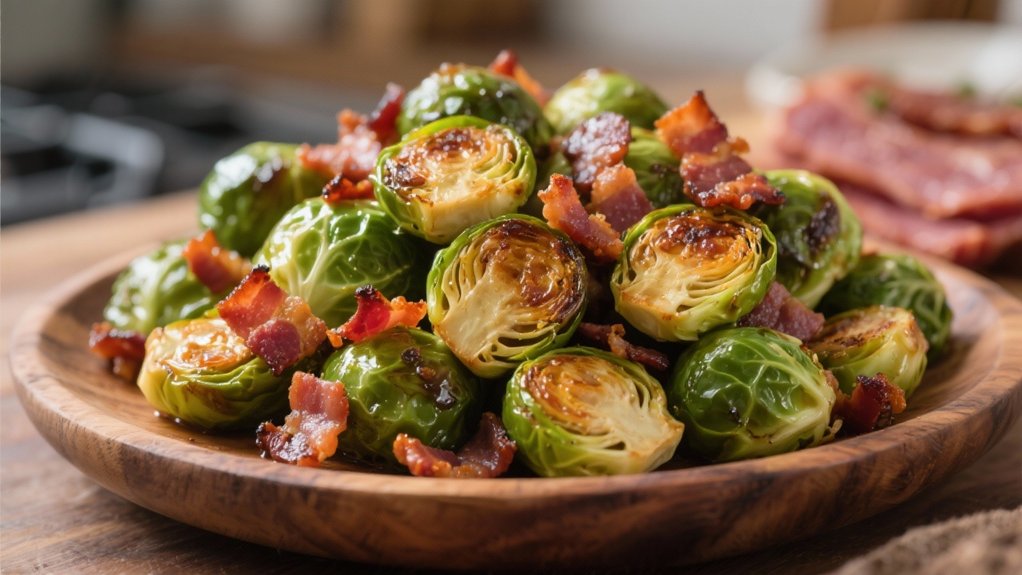 roasted brussels sprouts bacon
